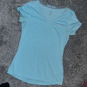 Nike’s Women's Light Blue Top
